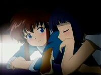 Misaki, Hatoko und Misatarou