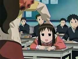 Ayumu schl�ft in der Klasse