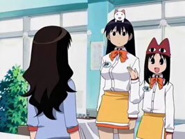 im Cafe: Sakaki und Ayumu