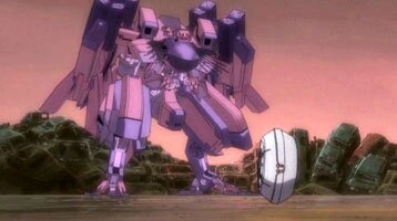 der gegnerische Mecha