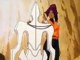 Yoruichi bereitet das Training vor