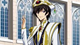 Lelouch pr�sentiert sich der japanischen �ffentlichkeit