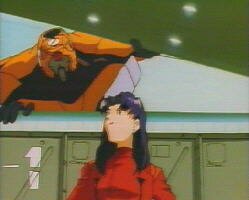 Misato und EVA 00