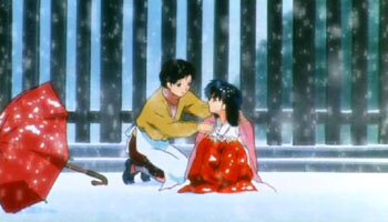 Frau Higurashi k�mmert sich um Kagome