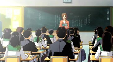 in der Schule