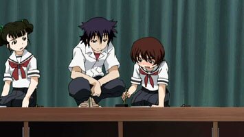 Kiyomi, Kenji und Yurie