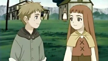 Claus und Lavi als Kinder