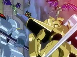 die Roboter in Precias Festung