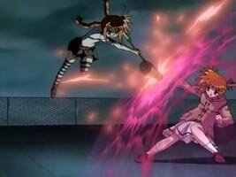 Vita und Nanoha k�mpfen