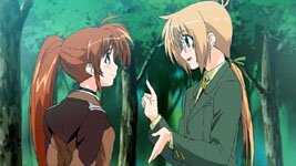 Nanoha und Yuuno