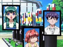 Karen, Miina und Maiku beim Einkaufen