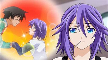 Mizore stellt sich vor, wie sie Tsukune verf�hrt