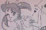 Unazuki im Manga-Stil