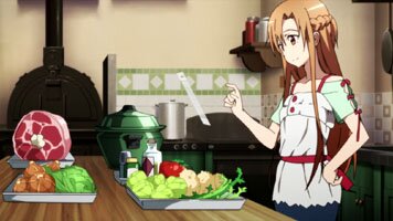 Asuna kocht Ragout