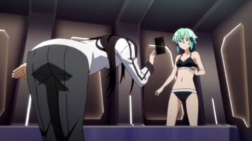 Kirito ist in eine peinliche Situation geraten