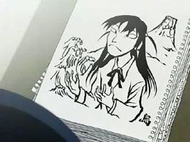 Tenma als Ukiyo-E