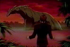 Herr Sone bei den Dinos