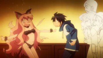 Louise hat sich f�r Saito zurechtgemacht
