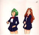 Wedding Peach - Yuri und Hinagiku